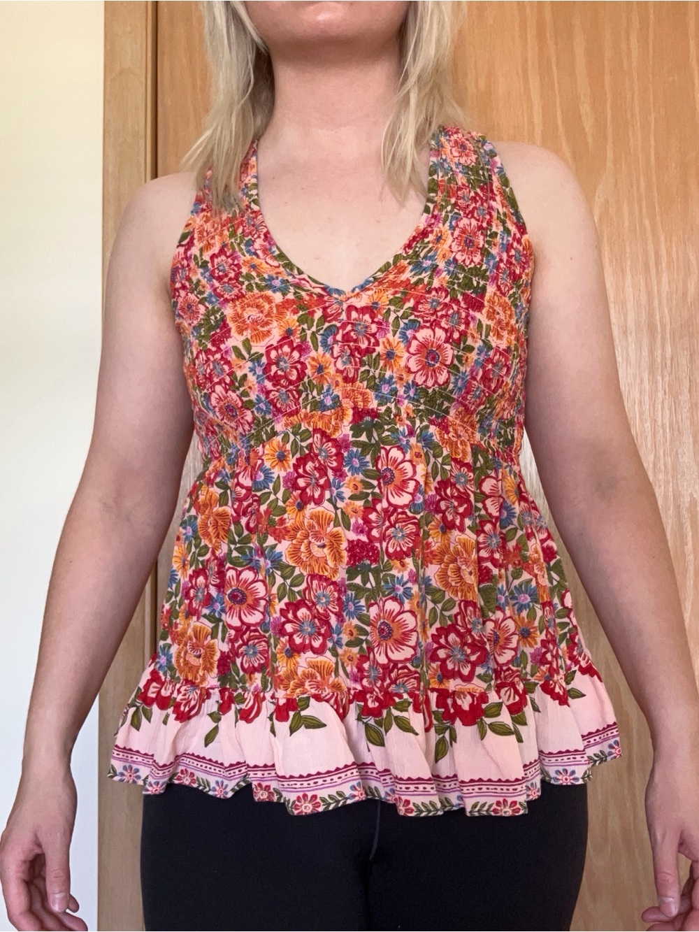Angie floral top!